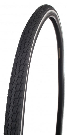 Buitenband Dutch Perfect 28 x1 5/8 x 1 3/8" / 37-622 mm - zwart met reflectie