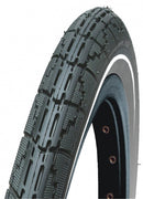 Buitenband Dutch Perfect 20 x 1.75" / 47-406 anti-lek - zwart met reflectie