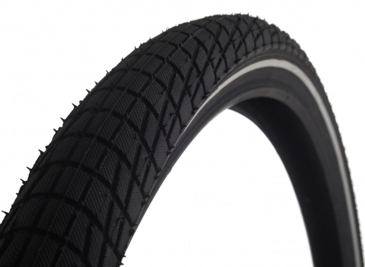 Buitenband Dutch Perfect 20 x 2.00" / 50-406 anti-lek - zwart met reflectie