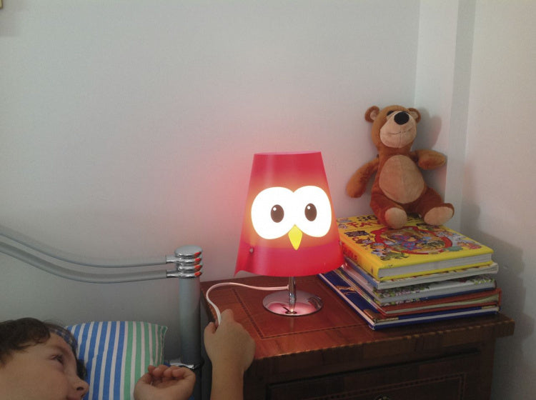 Tafellamp Lucignolo Rood