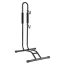 fietsenrek met display- en reparatiestandaard zwart