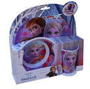 Frozen 3-delig Melamine set zonder rand