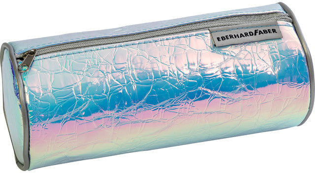 etui Flip Flop junior 21 cm polyester zilver