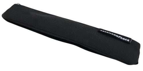 pennenetui 22 x 7,8 x 8,3 cm polyester zwart