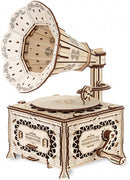 modelbouwpakket Gramophone 31,5 cm hout 357-delig