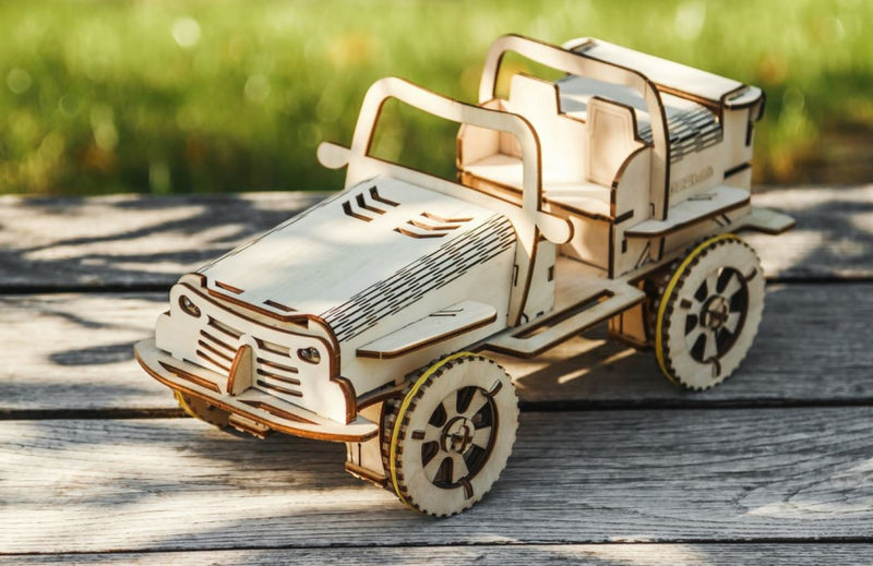 houten-modelbouw 3D RC Buggy 35 cm iOS 154-delig