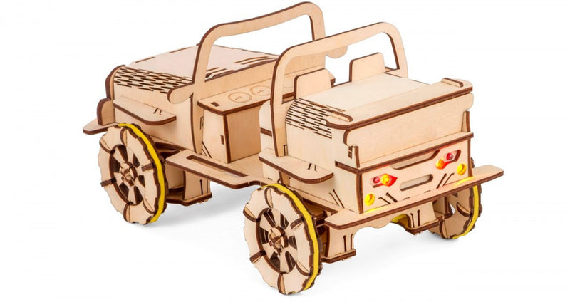 houten-modelbouw 3D RC Buggy 35 cm iOS 154-delig