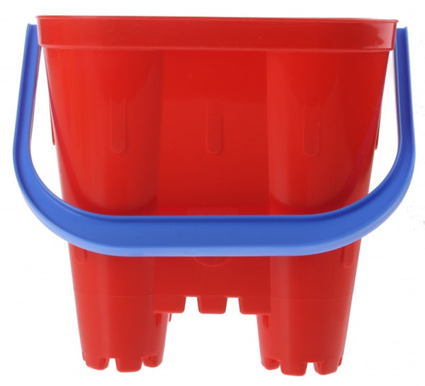 emmer zandkasteel rood 19 x 19 x 21 cm