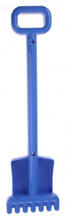schep en hark 52 cm blauw