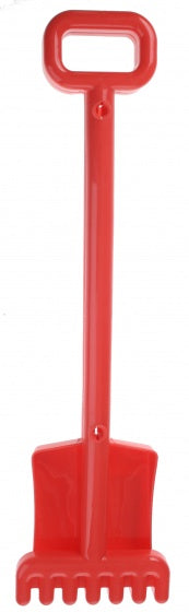 schep en hark 52 cm rood