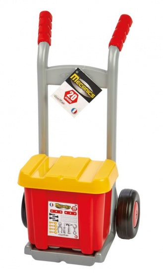 Ecoiffier Mecanics Steekwagen met Gereedschapskist