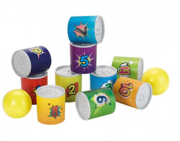 Ecoiffier Blikken Werpspel, 10dlg.
