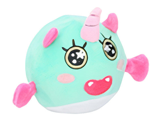 bal knuffel-dracula junior 9 cm pluche mintgroen