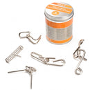 IQ breinpuzzel niveau 2 oranje 5 puzzels