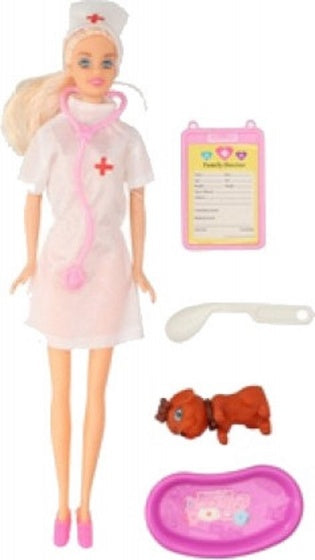 tienerpop zuster lichtblond 31,5 cm 5-delig