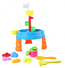 Zand- en Watertafel met Toren, 22dlg.