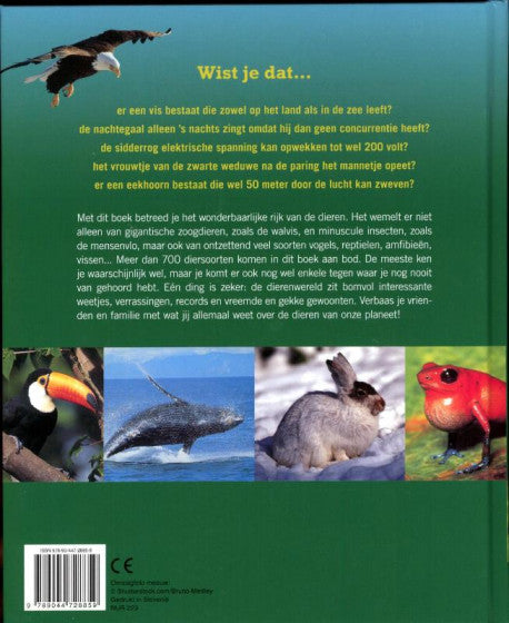 educatief boek De grote junior dierenencyclopedie