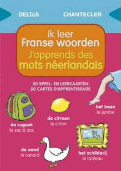 Speel- en leerkaarten - Ik leer Franse woorden