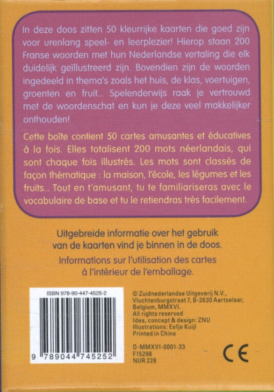 Speel- en leerkaarten - Ik leer Franse woorden