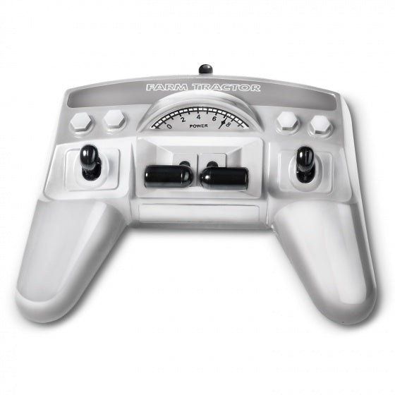 constructieset bestuurbare tractor staal zilver 354-delig