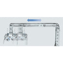 constructieset bosbouwvoertuigen staal zilver 502-delig