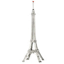 constructieset Eiffeltoren 45 cm staal zilver 252-delig