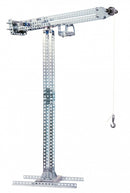 constructieset hijskraan staal zilver 522-delig