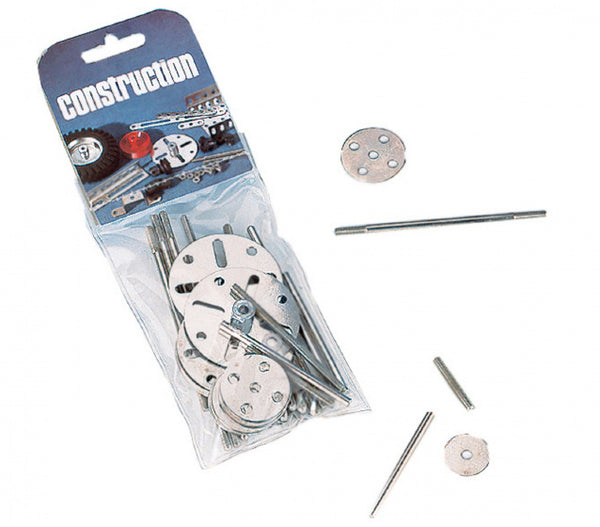 supplementen constructie schijven en assen staal zilver