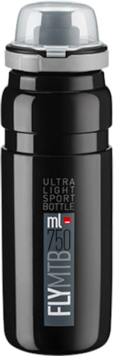 bidon Fly MTB 750 ml zwart/grijs