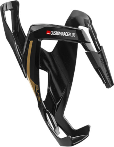 bidonhouder Custom Race Plus 18,4 cm FRP zwart/goud