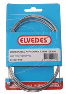 Rem binnenkabel Elvedes 2350mm RVS ø1,5mm V-nippel en T-nippel (op kaart)