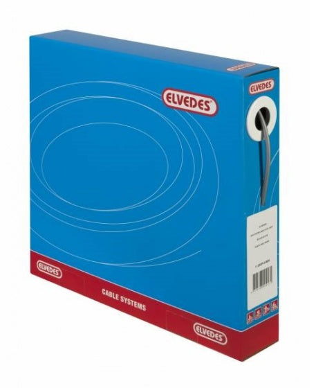 Rem buitenkabel Elvedes met voering ø5,0mm / 30 meter - zilver (in een doos)
