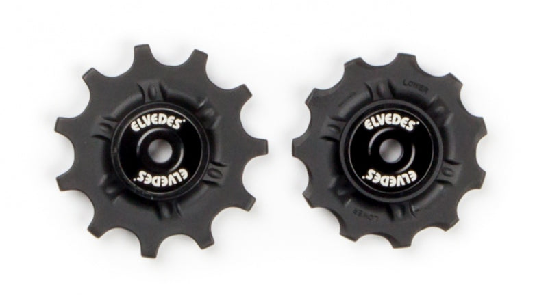 Derailleurwieltjes 2 x 11 tands Elvedes met RVS afgedichte lagers
