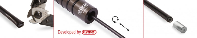 Kabelprikker Elvedes voor 4,1 mm en 4,9 mm buitenkabel