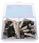 Remblokset Elvedes V-brake 72 mm - wit (25 paar)