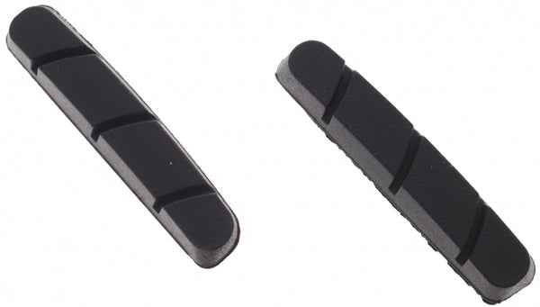 Vervangingspads voor V-brake Elvedes 6810 rubber 55 x 12 mm - zwart (25 paar)