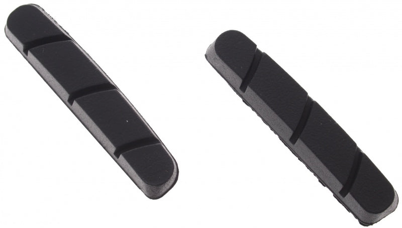 Vervangingspads voor V-brake Elvedes 6810 rubber 55 x 12 mm - zwart (25 paar)