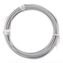 rembuitenkabel 10 m x 4,9 mm zilver