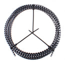 Rem buitenkabel Elvedes met teflon voering ø5,0mm / 10 meter -  zwart/chroom (rol)