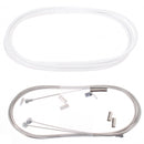 Rem kabelkit Elvedes ATB / race compleet - wit (in doosje)