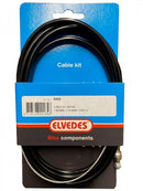 Rem kabelkit Elvedes 1700 + 2000 mm verzinkt met T-nippel - zwart