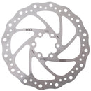Remschijf Elvedes SX16 RVS Ø160mm met 6 remschijfboutjes
