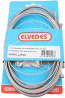 Trommelrem kabelkit Elvedes 1700mm / 2350mm RVS - zilver (op kaart)
