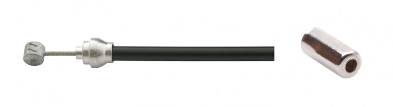 voorremkabel set universeel 550/1250 mm zwart