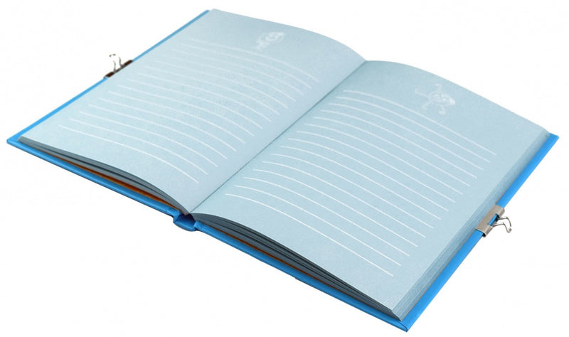 dagboek blauw 18 cm