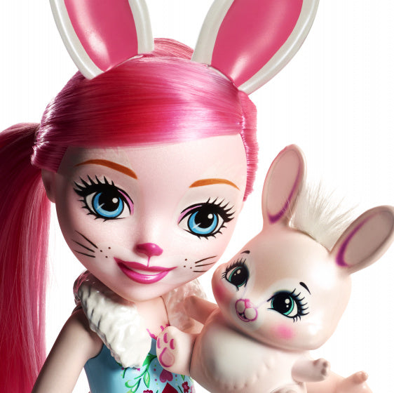 tienerpop Bree Bunny & Twist meisjes roze 7-delig