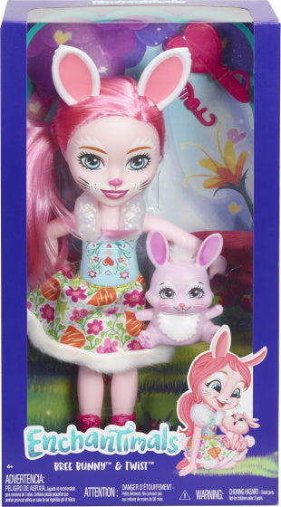 tienerpop Bree Bunny & Twist meisjes roze 7-delig