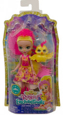 tienerpop Falon Phoenix meisjes 15 cm roze/geel