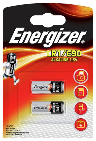 Energizer 53529563405 Alkaline Batterij Lr1 2-blister