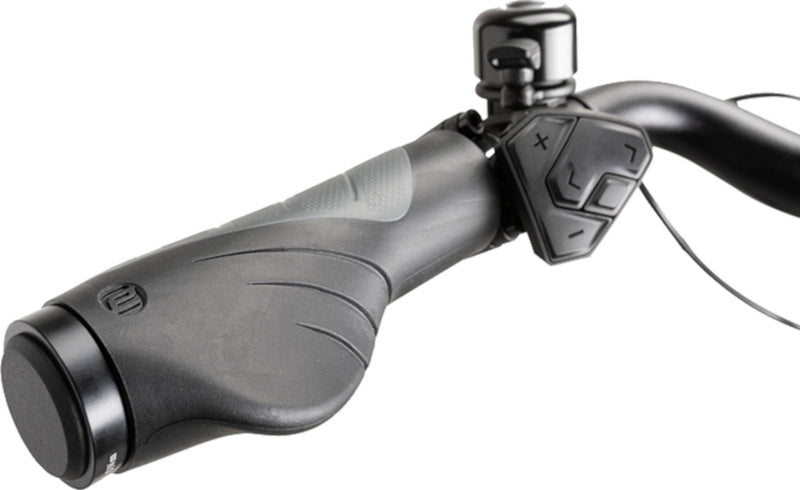 handvatten Aero-2 132 mm zwart/grijs